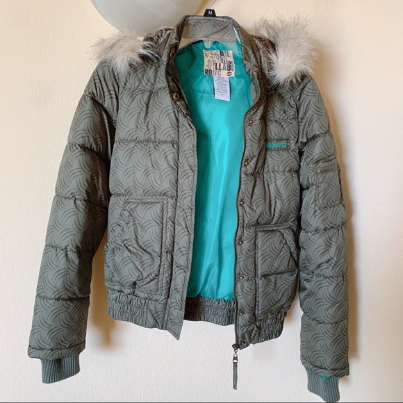 Billabong Jackets & Blazers - Women’s Billabong Puffer Snow Jacket